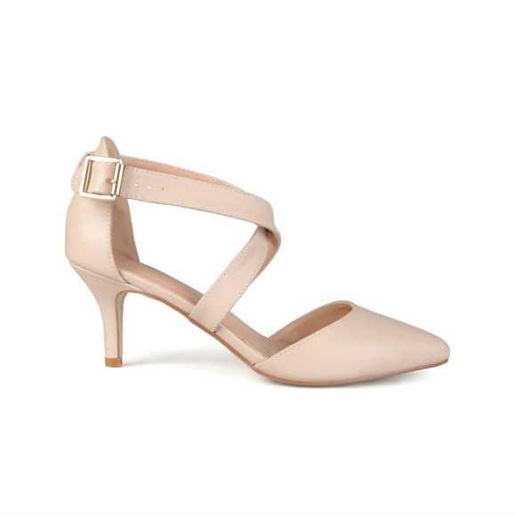 Dusty Pink / Nude | Crossover Pumps - Picture 3 of 5